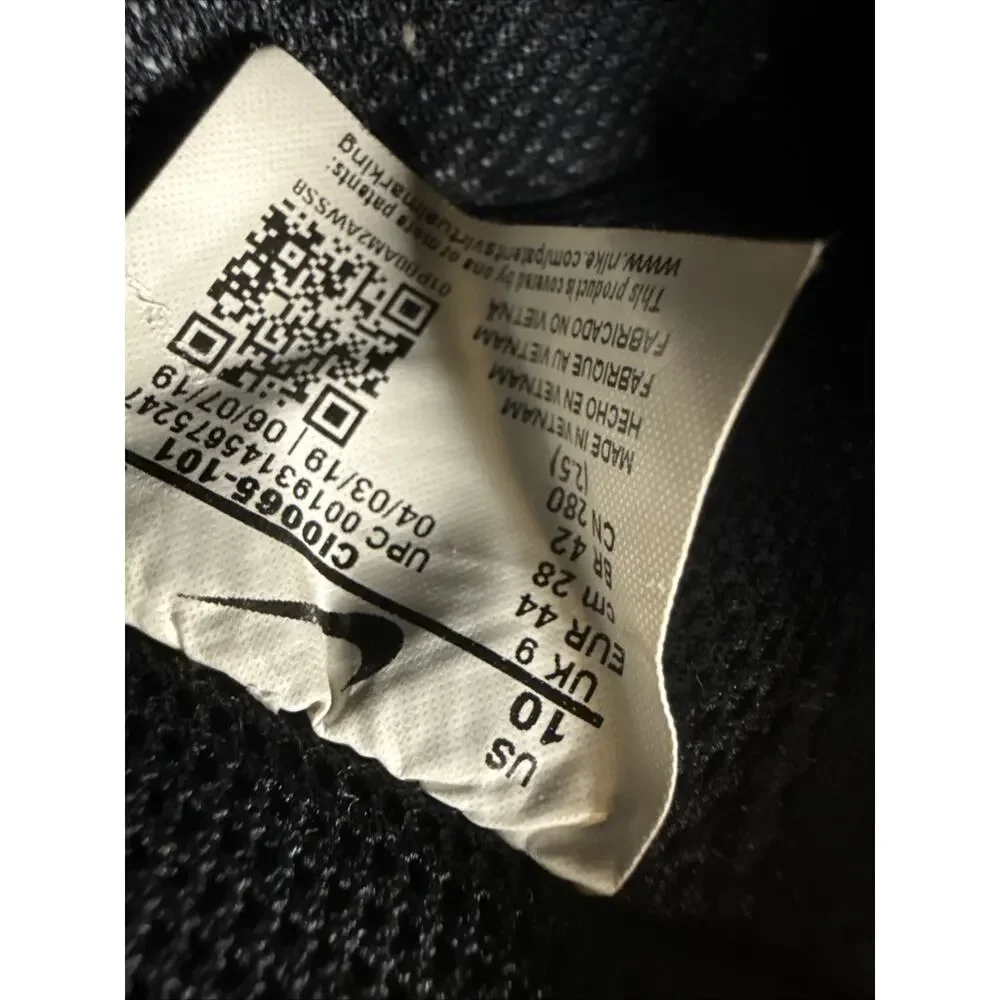 Size 10 - Nike Air Force 1 '07 PRM 1 CI0065-101 Patchwork Multi Sail Blue Re